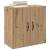Dulap de perete stejar artizanal 60 x 31 x 60 cm Lemn compozit GartenMobel Dekor