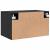 Dulap de perete Stejar negru 60 x 36.5 x 35 cm Lemn compozit GartenMobel Dekor