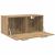 Dulap de perete Pe perete stejar artizanal 80 x 36.5 x 35 cm GartenMobel Dekor