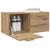Dulap de perete Pe perete stejar artizanal 80 x 36.5 x 35 cm GartenMobel Dekor