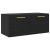 Dulap de perete Stejar negru 80 x 36.5 x 35 cm Lemn compozit GartenMobel Dekor