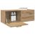Dulap de perete Pe perete stejar artizanal 100 x 36.5 x 35 cm GartenMobel Dekor