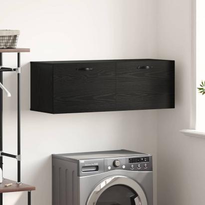 Dulap de perete Stejar negru 100 x 36.5 x 35 cm Lemn compozit GartenMobel Dekor