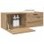 Dulap de perete Pe perete stejar artizanal 100 x 36.5 x 35 cm GartenMobel Dekor