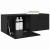 Dulap de perete Stejar negru 100 x 36.5 x 35 cm Lemn compozit GartenMobel Dekor