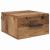 Dulap de noapte Lemn vechi 35 x 35 x 20 cm Lemn compozit GartenMobel Dekor