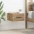 Dulap de noapte stejar artizanal 35 x 35 x 20 cm Lemn compozit GartenMobel Dekor