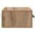 Dulap de noapte stejar artizanal 35 x 35 x 20 cm Lemn compozit GartenMobel Dekor