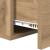 Dulap de noapte stejar artizanal 35 x 35 x 20 cm Lemn compozit GartenMobel Dekor