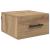 Dulap de noapte stejar artizanal 35 x 35 x 20 cm Lemn compozit GartenMobel Dekor
