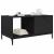Masă de cafea Negru 90 x 49 x 46 cm Lemn compozit GartenMobel Dekor