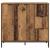 Bufet cu sertar Lemn vechi 89.5 x 33 x 82 cm Lemn compozit GartenMobel Dekor