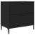 Noptieră cu sertar Negru 63.5 x 36 x 61 cm Lemn compozit GartenMobel Dekor