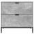 Noptieră cu sertar Gri beton 63.5 x 36 x 61 cm Lemn compozit GartenMobel Dekor