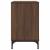 Noptieră cu sertar Stejar brun 63.5 x 36 x 61 cm Lemn compozit GartenMobel Dekor