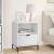 Noptieră cu sertar Alb 49 x 36 x 61 cm Lemn compozit GartenMobel Dekor