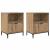 Mese de noptieră 2 pcs stejar artizanal 49 x 36 x 61 cm GartenMobel Dekor