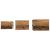 Masă de Cafea cu Tăvi Lăsate 3 pcs Lemn vechi 50.5 x 35 x 53 cm GartenMobel Dekor
