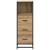 Dulap de Baie stejar artizanal 35 x 37.5 x 100 cm Lemn compozit GartenMobel Dekor