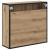 Dulap cu oglindă pentru baie stejar artizanal 65 x 20 x 60 cm GartenMobel Dekor