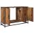 Dulap pentru Chiuveta de Baie cu ușă Lemn vechi 90 x 33 x 60 cm GartenMobel Dekor