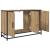 Dulap pentru Chiuveta de Baie stejar artizanal 90 x 33 x 60 cm GartenMobel Dekor