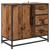 Dulap pentru Chiuveta de Baie cu ușă Lemn vechi 65 x 33 x 60 cm GartenMobel Dekor