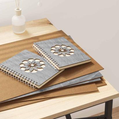 Panouri de decor 12 pcs sonoma gri 30 x 42 x 0.3 cm GartenMobel Dekor