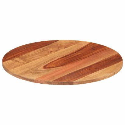 Blat de masă rotund, 40 cm, 15-16 mm, lemn masiv de acacia GartenMobel Dekor