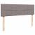Cadru de pat otoman cu saltea Taupe 160x200cm Material GartenMobel Dekor