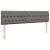 Cadru de pat otoman cu saltea Taupe 160x200cm Material GartenMobel Dekor