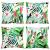 Perne decorative, 4 buc., multicolor, 50x50 cm, material textil GartenMobel Dekor