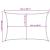 Pânză parasolar gri deschis dreptunghiular 2x2,5m HDPE 160 g/m² GartenMobel Dekor