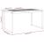 Masă de grădină pentru dining Gri 140 x 80 x 75 cm GartenMobel Dekor
