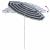 Parasol de Plajă Albastru și alb 161 x 193 cm Poliester GartenMobel Dekor