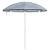 Parasol de Plajă albastru 263 x 263 x 272 cm Poliester și metal GartenMobel Dekor
