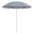 Parasol de Plajă albastru 263 x 263 x 272 cm Poliester și metal GartenMobel Dekor