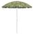 Parasol de Plajă Verde 263 x 263 x 272 cm Poliester și metal GartenMobel Dekor