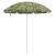 Parasol de Plajă Verde 263 x 263 x 272 cm Poliester și metal GartenMobel Dekor