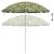 Parasol de Plajă Verde 263 x 263 x 272 cm Poliester și metal GartenMobel Dekor