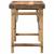 Masă de dining Maro 110 x 55 x 76 cm Lemn masiv reciclat GartenMobel Dekor