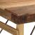 Masă de dining Maro 110 x 55 x 76 cm Lemn masiv reciclat GartenMobel Dekor