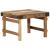 Masă de cafea Maro 60 x 55 x 40 cm Lemn masiv reciclat GartenMobel Dekor