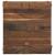 Masă de cafea Maro 60 x 55 x 40 cm Lemn masiv reciclat GartenMobel Dekor