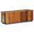 Dulap pentru pantofi Maro 110 x 35 x 40 cm Lemn masiv recuperat GartenMobel Dekor