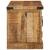 Dulap pentru pantofi Maro 110 x 38 x 45 cm Lemn masiv de mango GartenMobel Dekor
