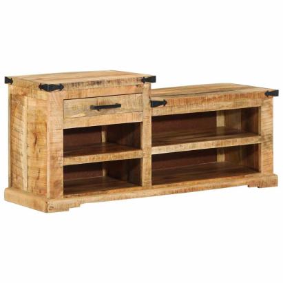 bancă Maro 110 x 35 x 50 cm Lemn de mango solid GartenMobel Dekor