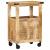 Troler de Bucătărie Maro 55 x 40 x 80 cm Lemn de mango solid GartenMobel Dekor