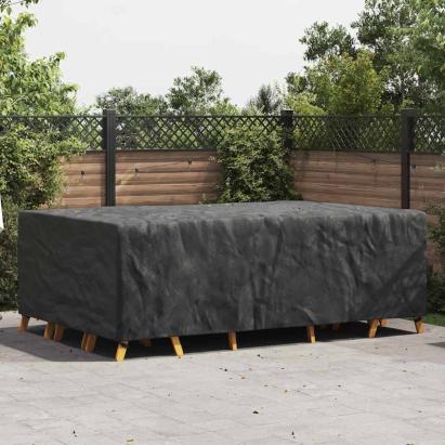 Husă pentru mobilier de exterior Negru 300 x 200 x 90 cm 600D GartenMobel Dekor