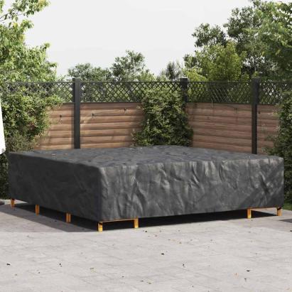 Husă pentru mobilier de exterior Negru 300 x 300 x 70 cm 420D GartenMobel Dekor